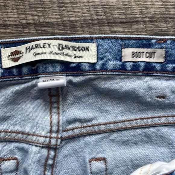 Harley Davidson men’s Boot Cut Jean Size 38/30 - Picture 4 of 13